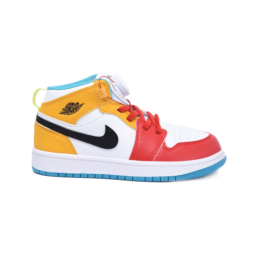 Jordan 1 mid multicolor kids hotsell