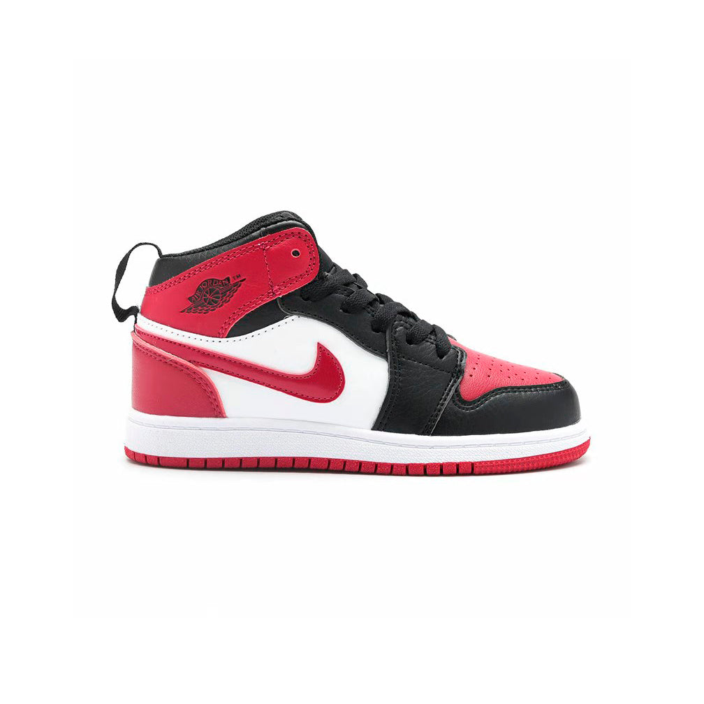 Nike Kids Air Jordan 1 Mid Noble Red Ar Store