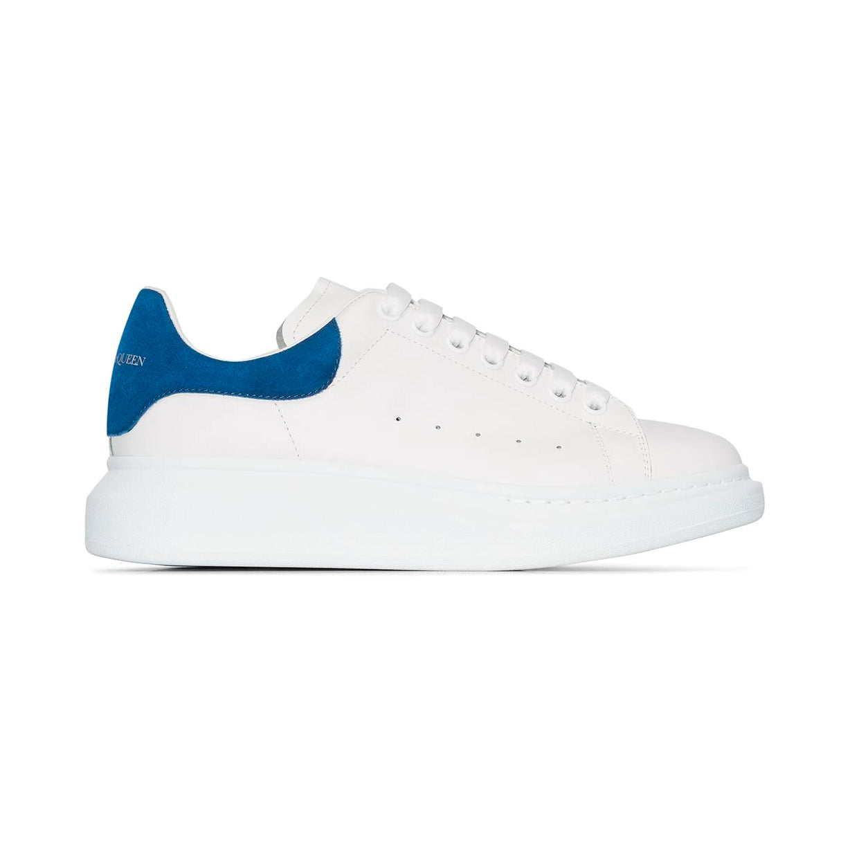 Alexander McQueen Oversized White Paris Blue Ar Store