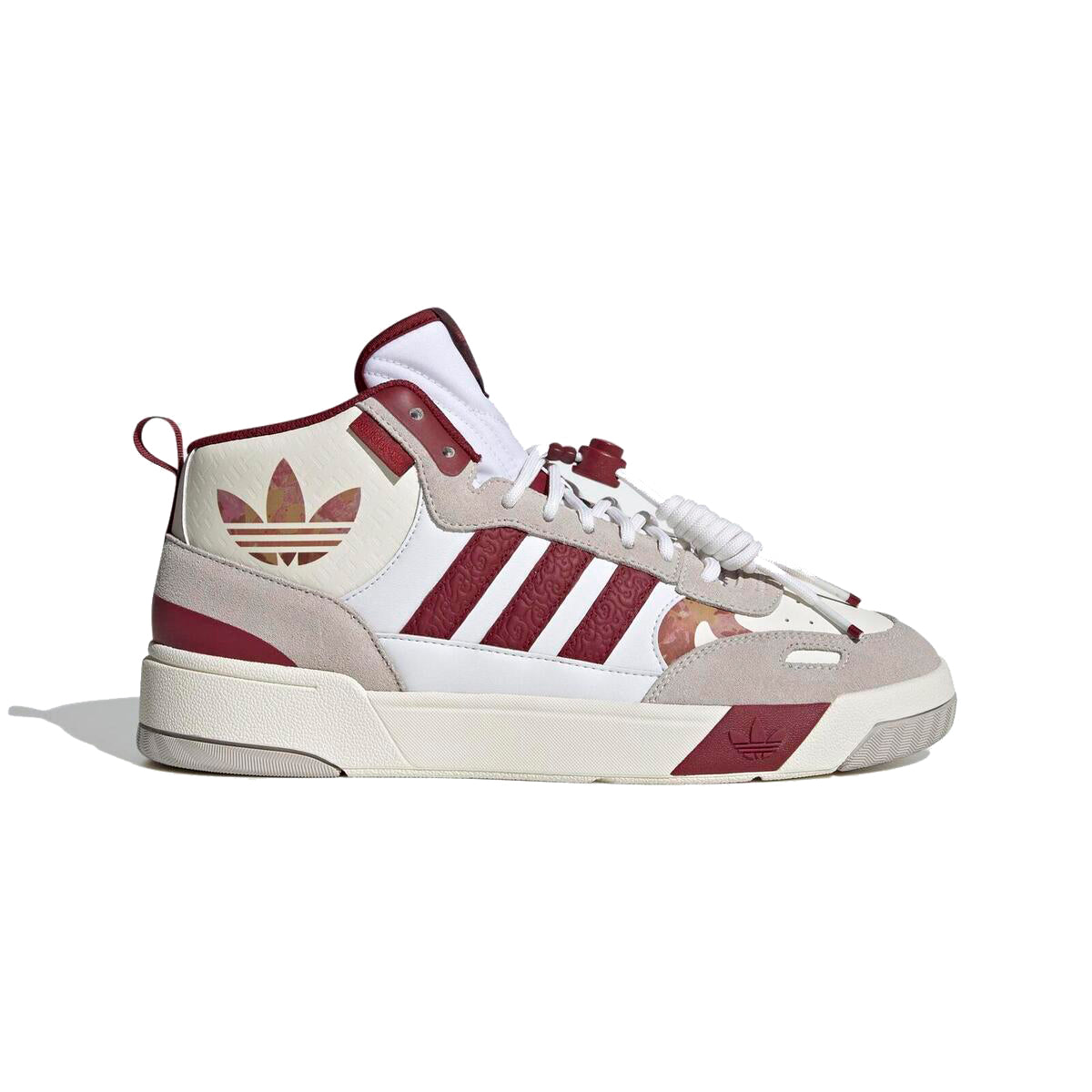 Adidas Post Up Off White Noble Maroon Cloud White Ar Store