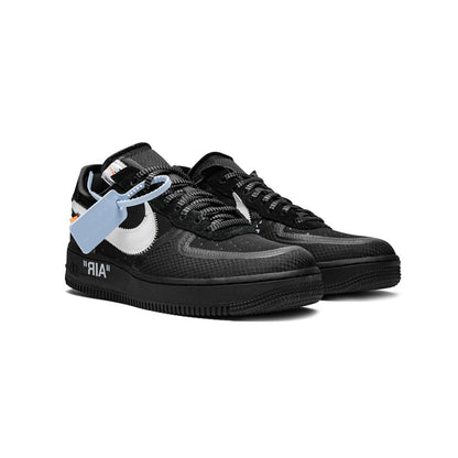 Nike Air Force 1 x Off White Black White Cone Black