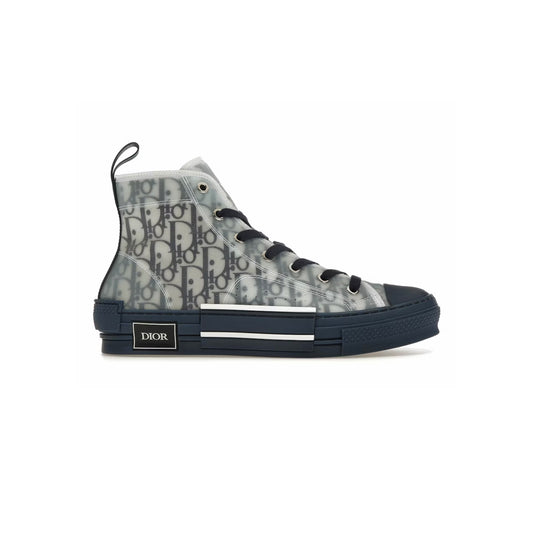 Dior B23 high top sneaker Blue & Grey