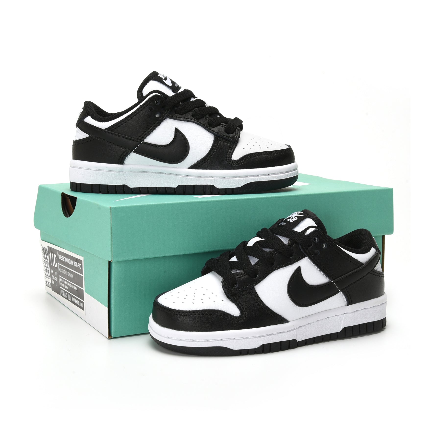 Nike Dunk Low Panda Preschool School deals (PS) SZ 1Y