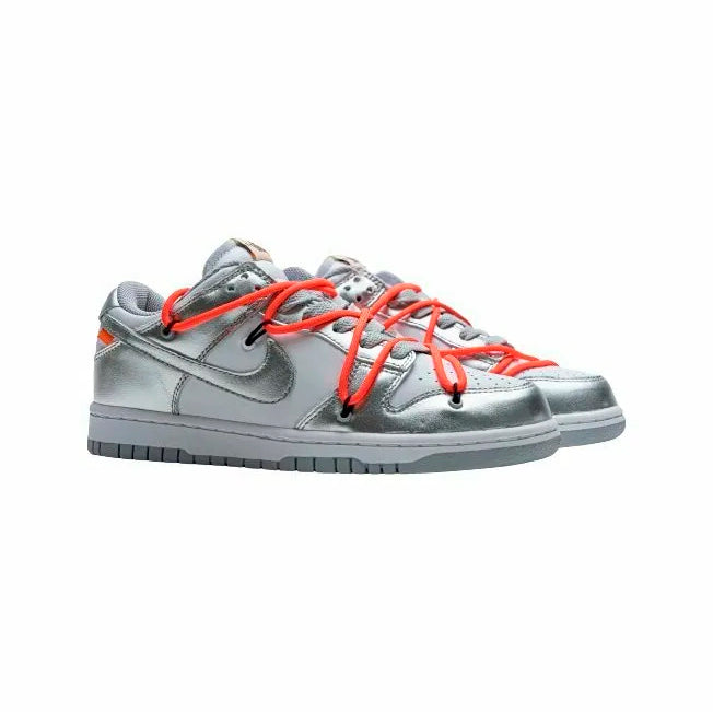 Nike Dunk Low x Off-White Silver Color