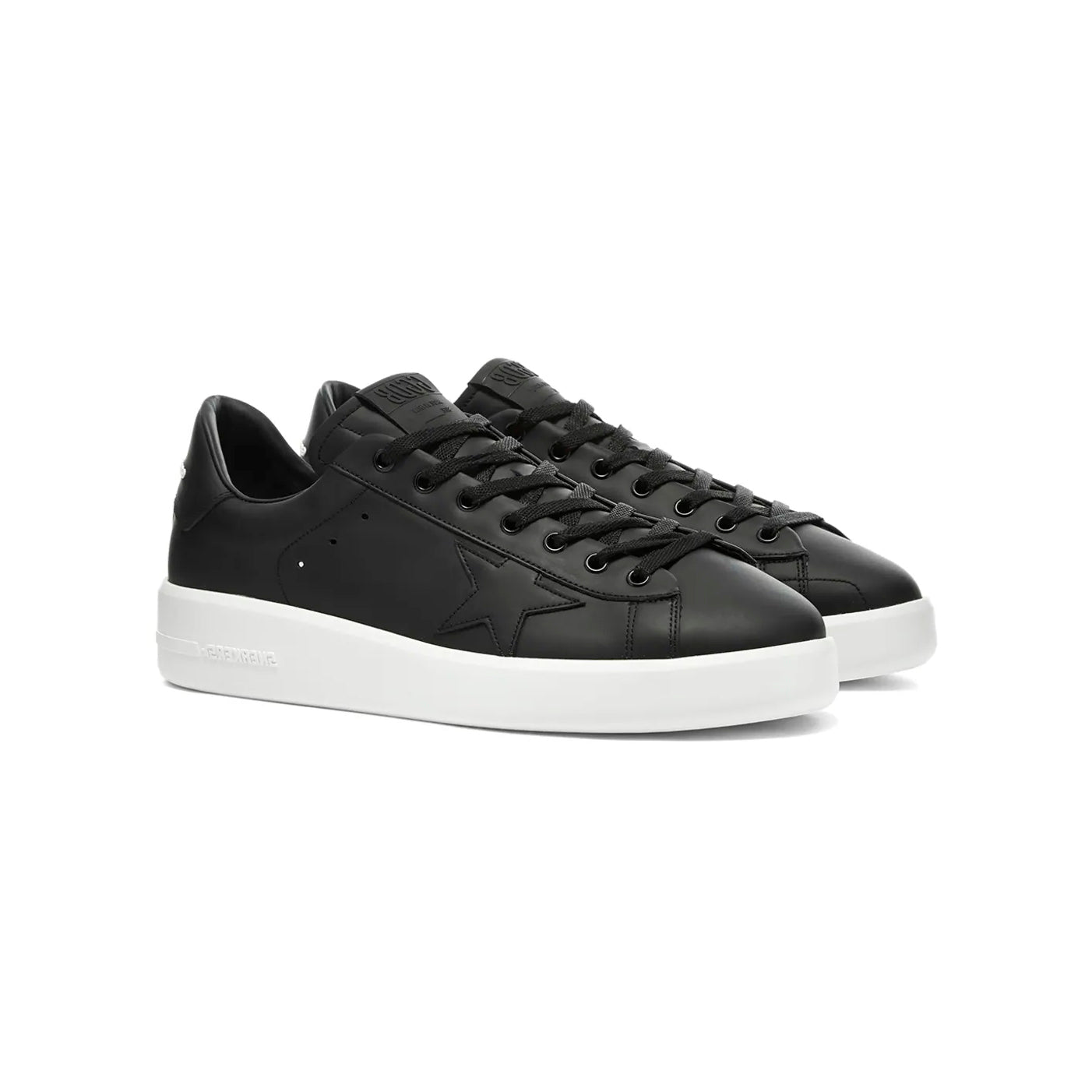 Golden Goose Pure Star Black Leather