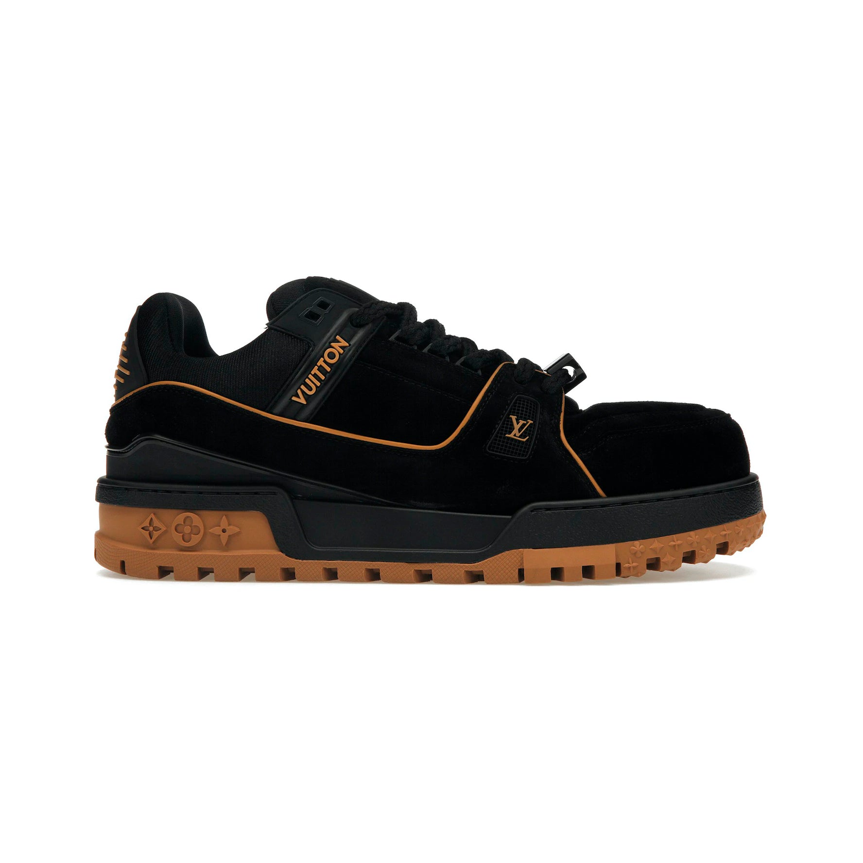 Louis vuitton trainers black gold store