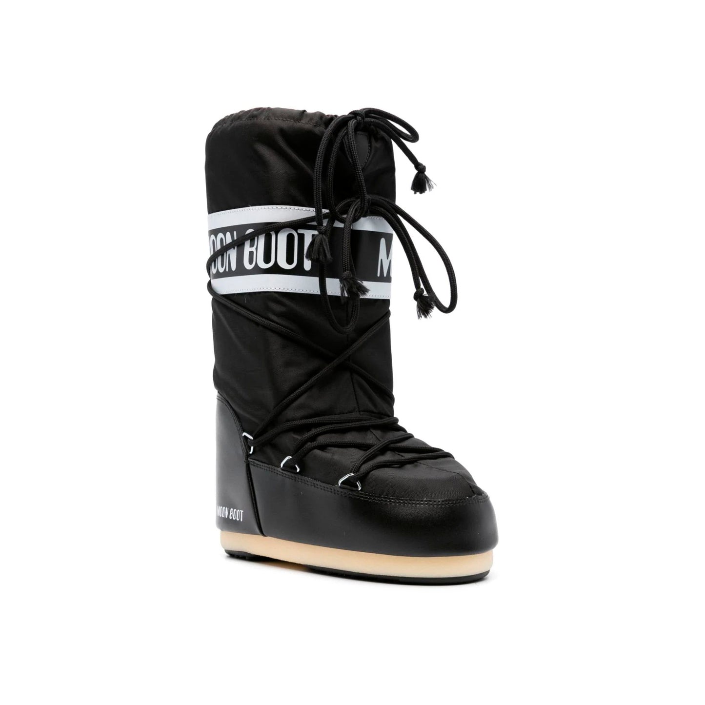 Moon Boot Icon Black Nylon