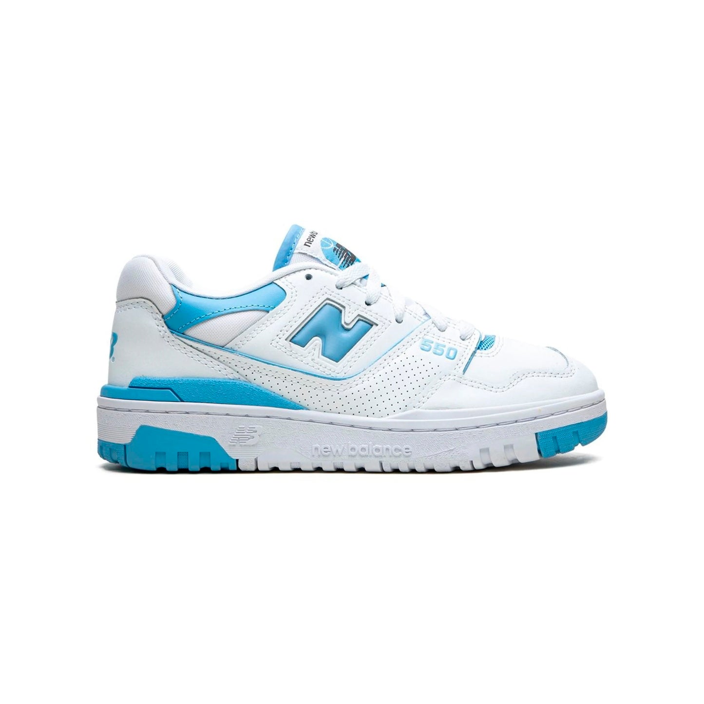 NB 550 UNC White University Blue