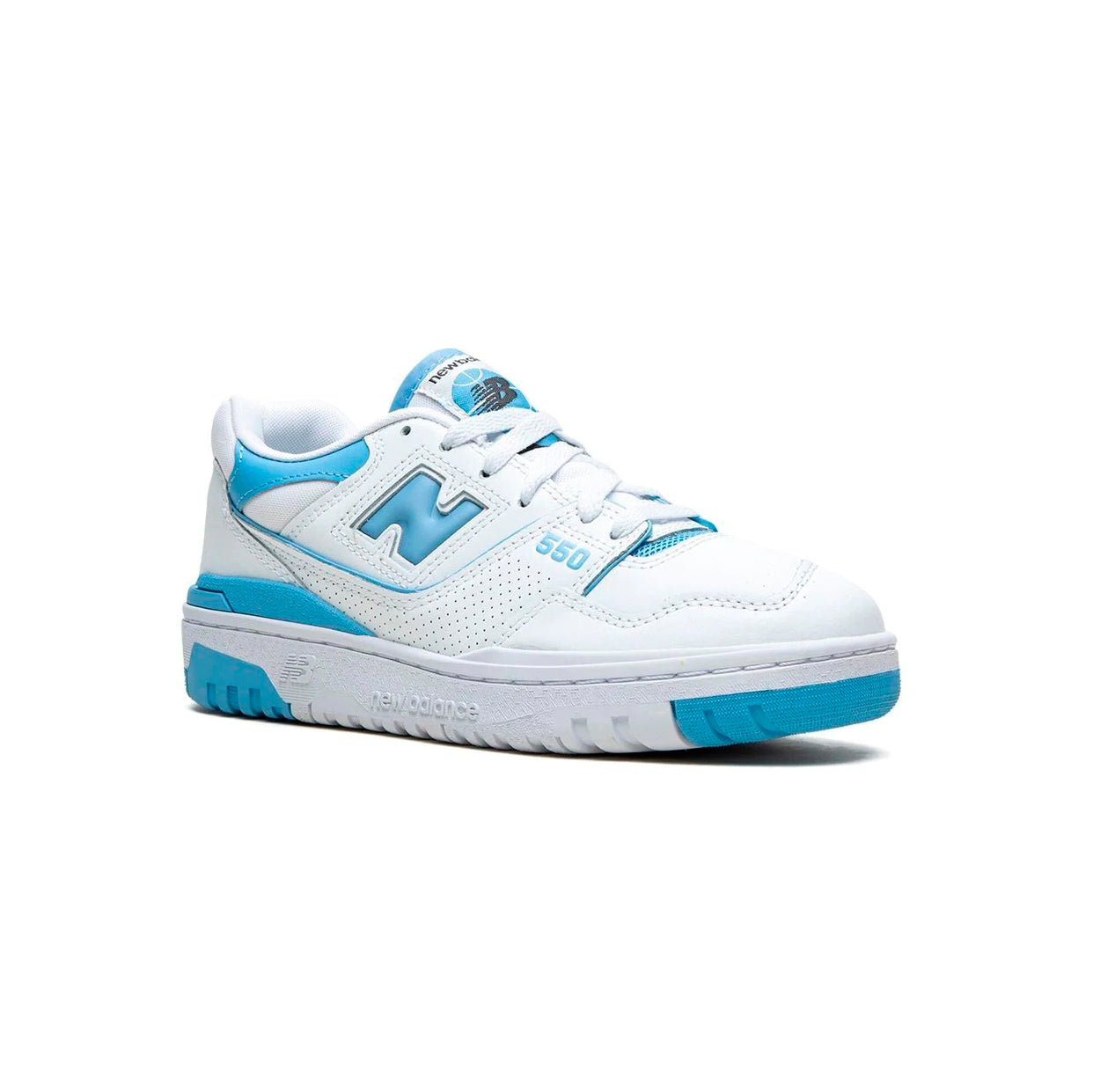 NB 550 UNC White University Blue