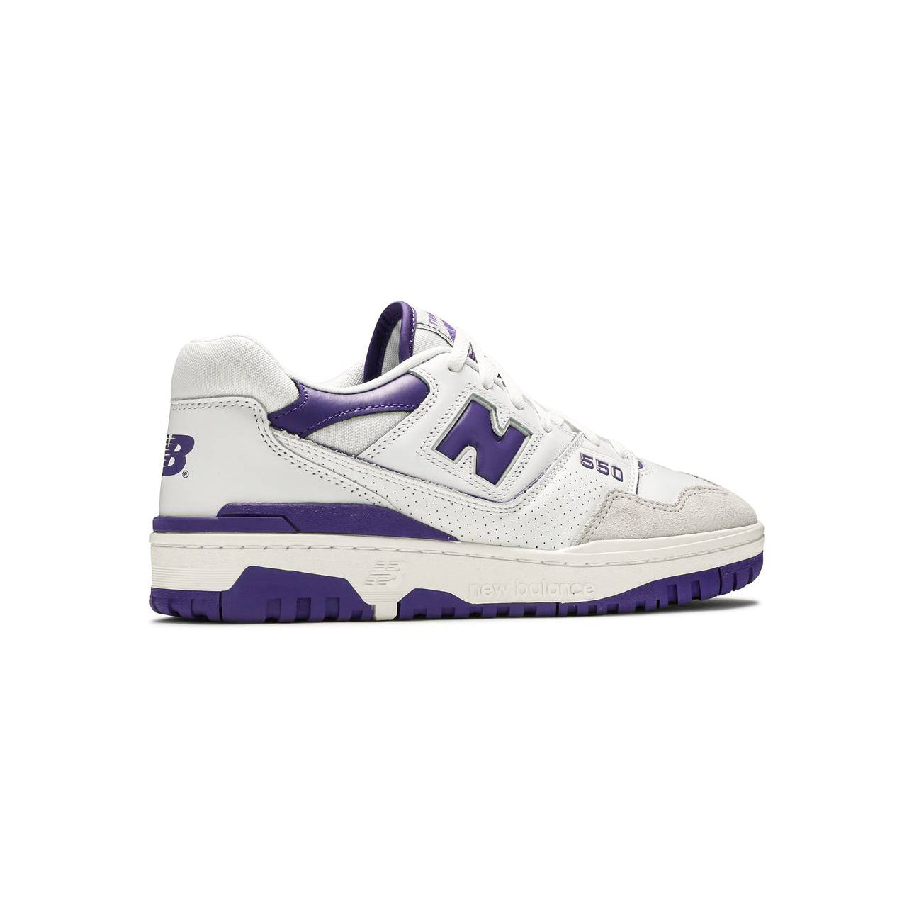 New Balance 550 White Purple