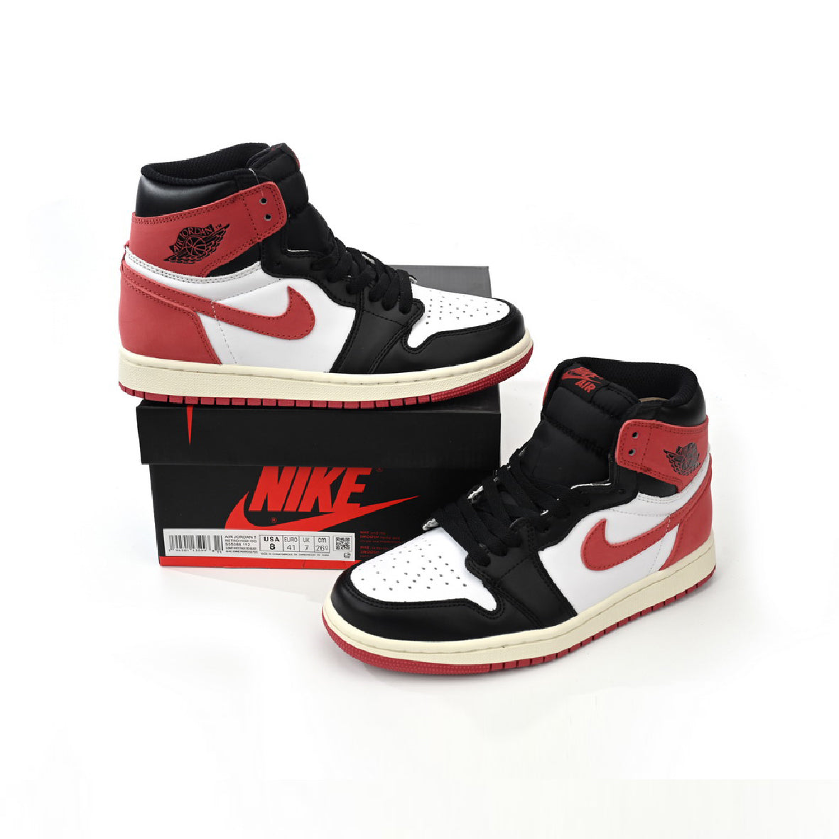 Nike air jordan 1 retro high og red sales