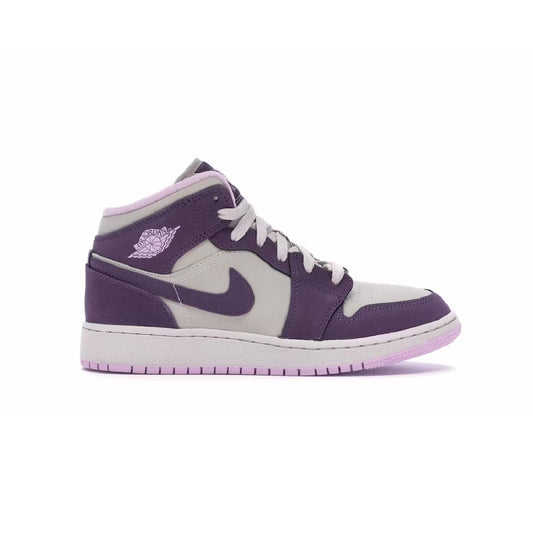 Nike Air Jordan 1 Mid GS Pro Purple